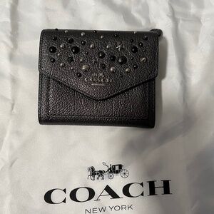 COACH Small Wallet With Star Rivets